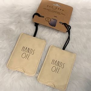 Rae Dunn. Travel Privacy Luggage Tags
